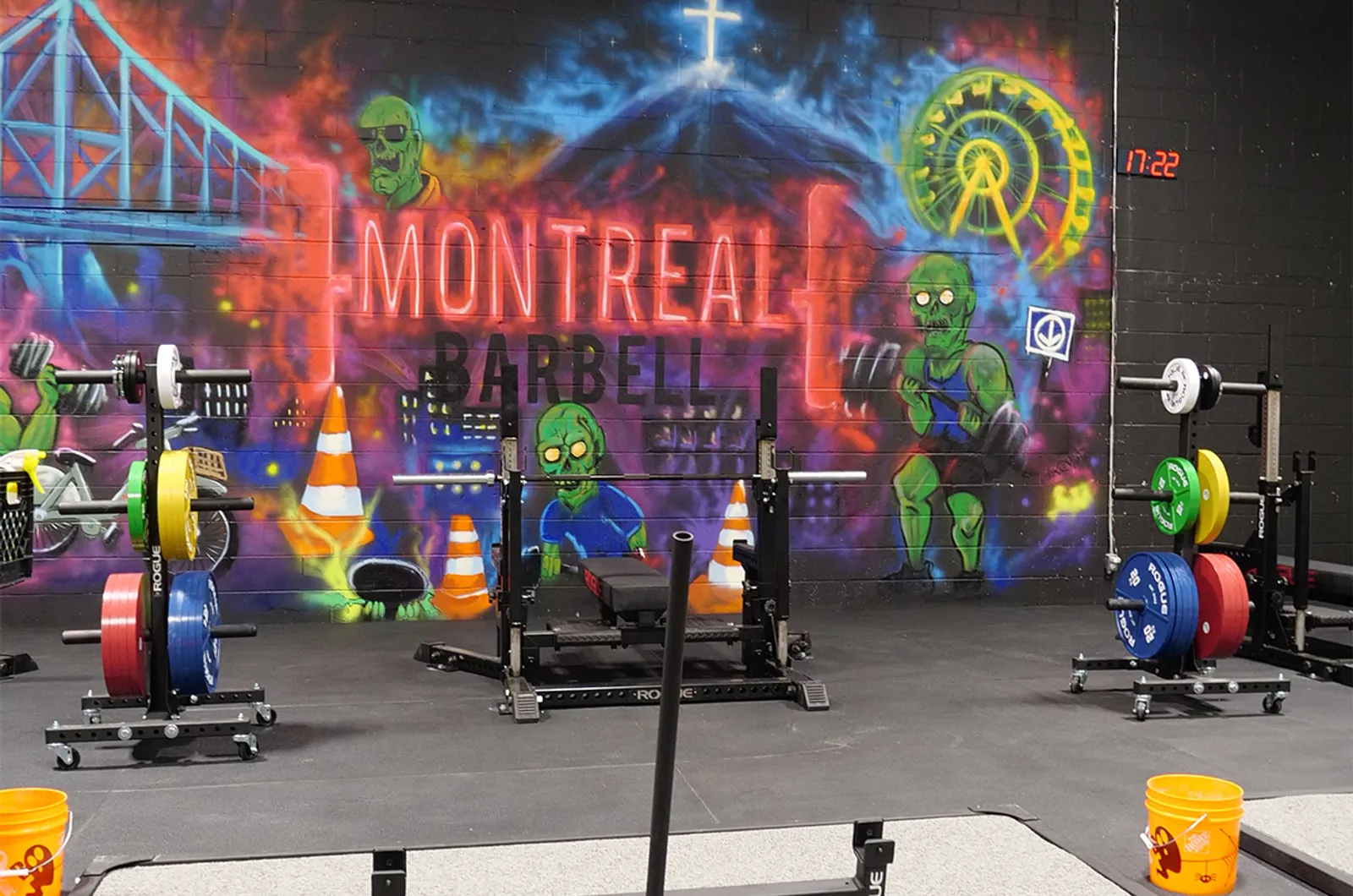 24/7 Open Gym at Montreal Barbell Gym in Dorval, QC