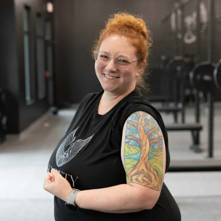 Yoga instructor Sarah Kate Bode